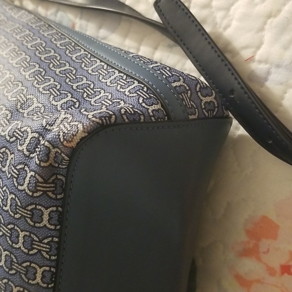 Tory burch Blue Gemini link tote Canvas - Picture 7 of 13